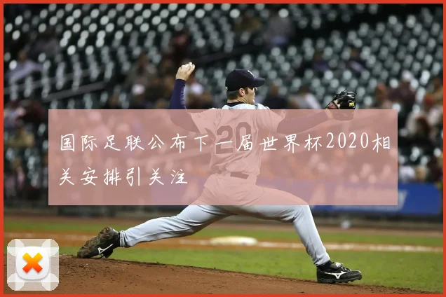 国际足联公布下一届世界杯2020相关安排引关注